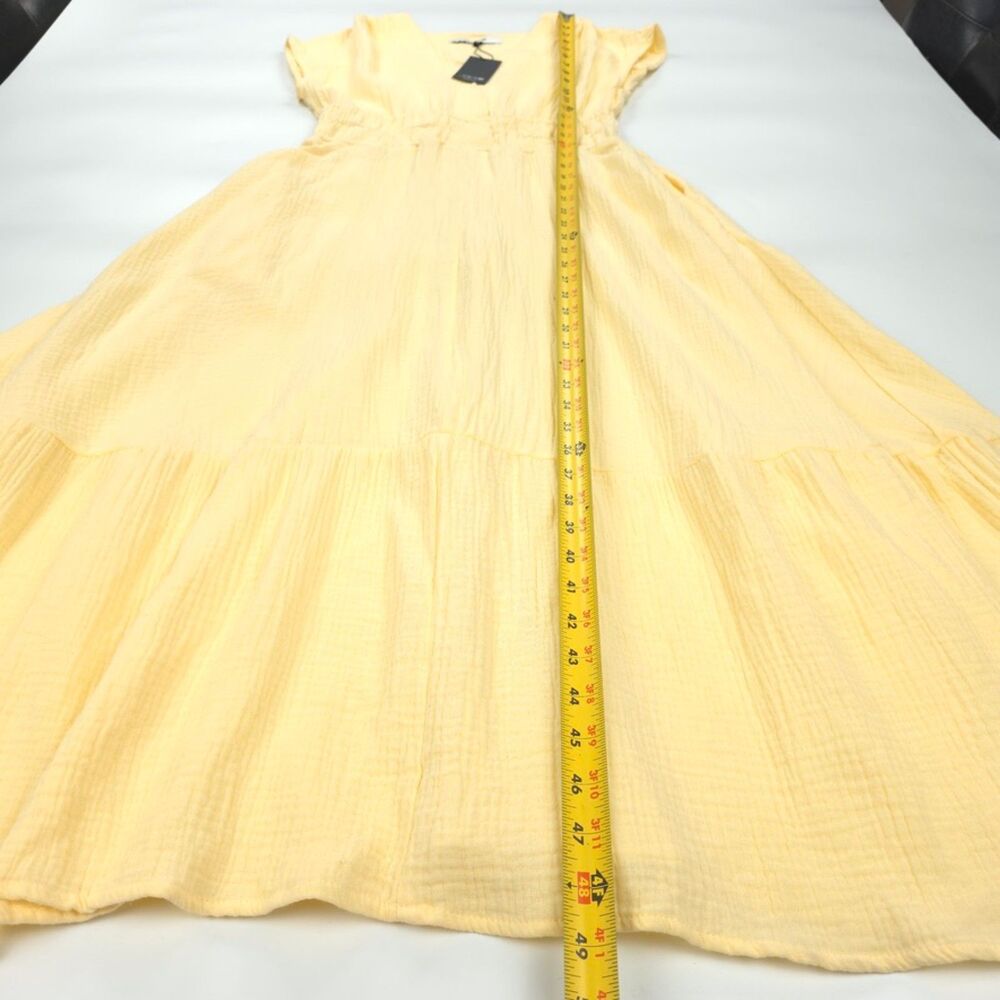 NWT Joes Gauze Maxi Dress Anise Flower Beachy Boho Hippie Cottagecore Coquette - Picture 5 of 11